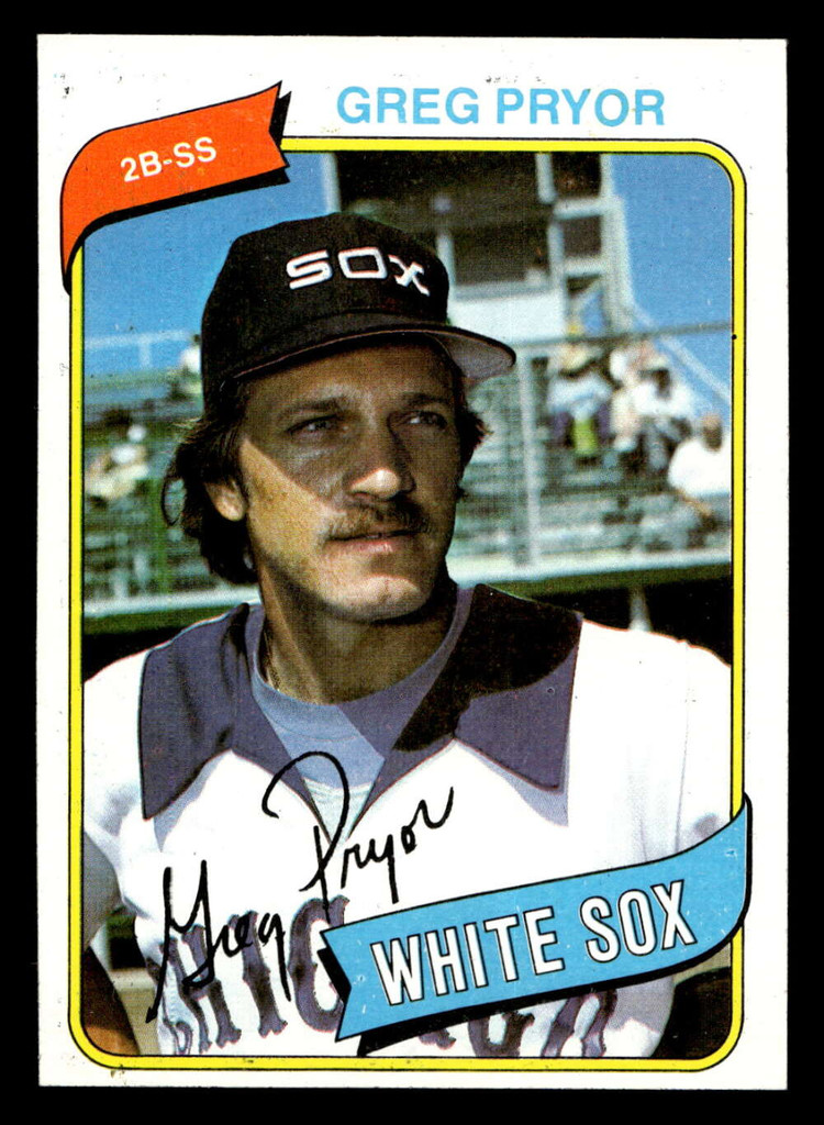 1980 Topps #164 Greg Pryor Near Mint+ 