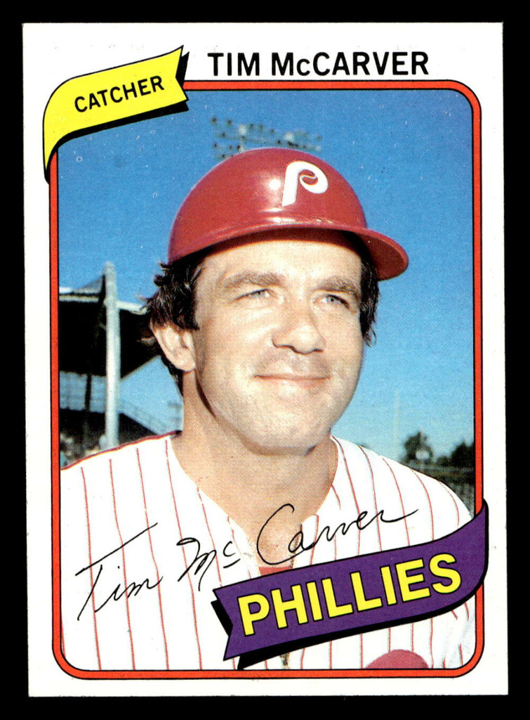 1980 Topps #178 Tim McCarver Near Mint+ 