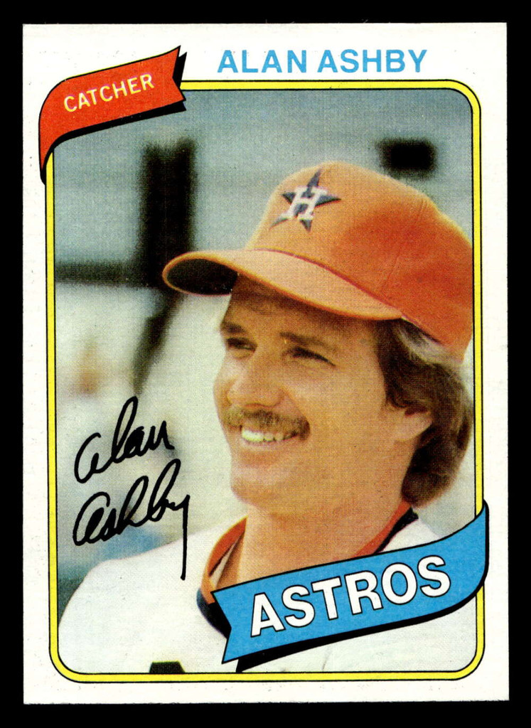 1980 Topps #187 Alan Ashby Near Mint+ 