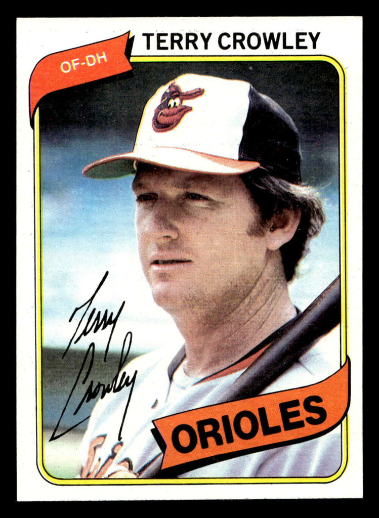 1980 Topps #188 Terry Crowley Near Mint+ 