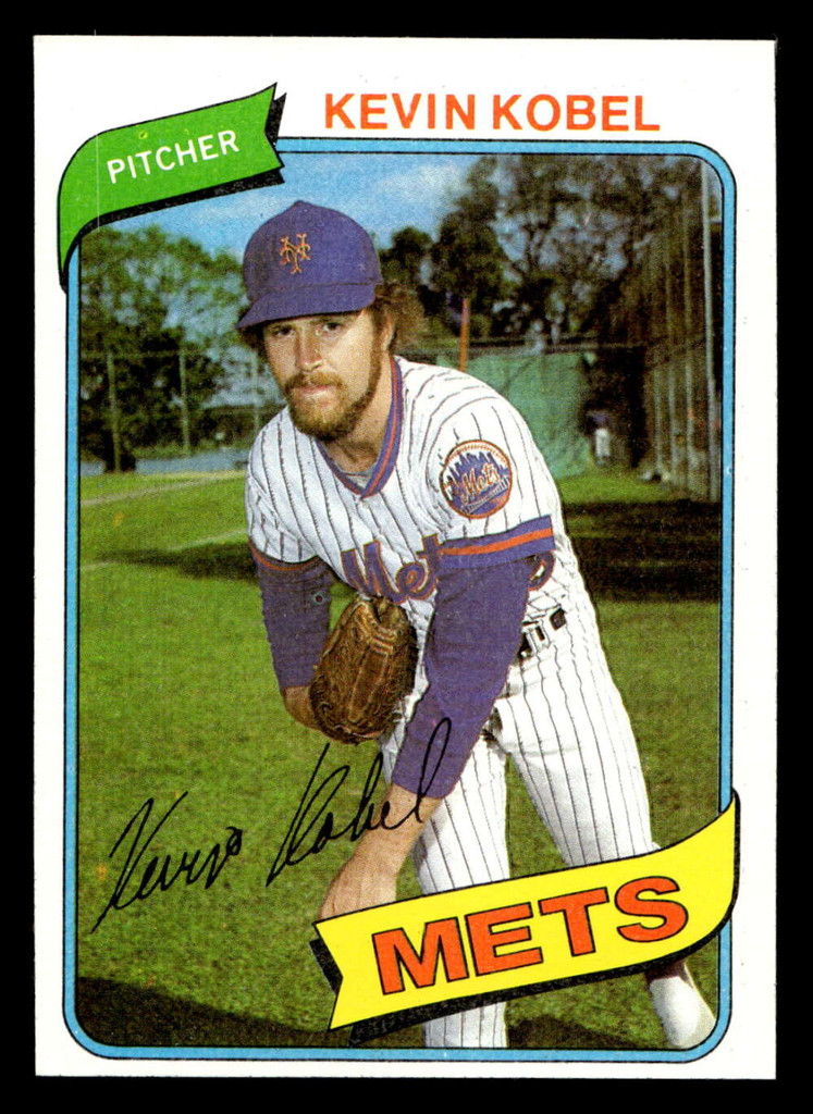 1980 Topps #189 Kevin Kobel Near Mint+ 