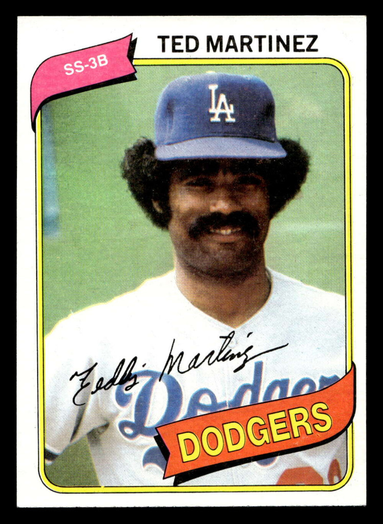 1980 Topps #191 Ted Martinez Near Mint+ 