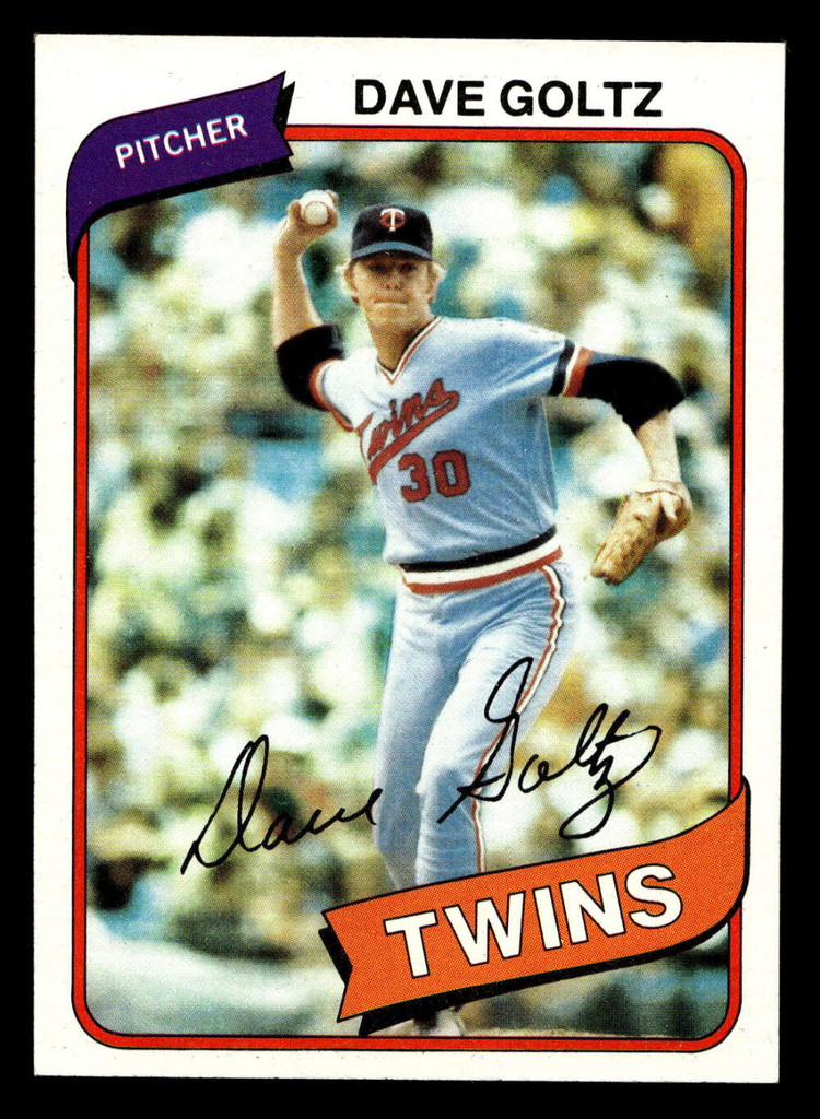 1980 Topps #193 Dave Goltz Near Mint 
