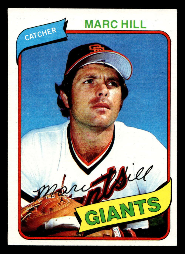 1980 Topps #236 Marc Hill Ex-Mint 