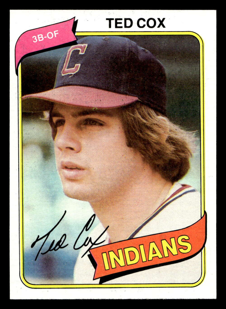 1980 Topps #252 Ted Cox Near Mint+ 