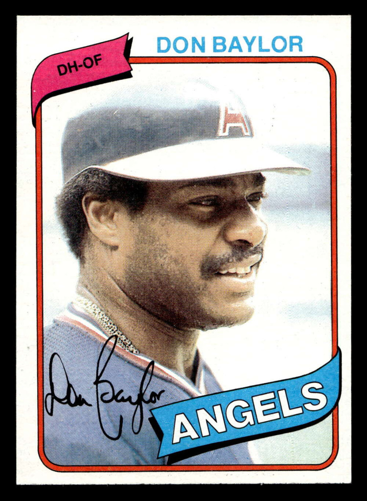 1980 Topps #285 Don Baylor Near Mint 