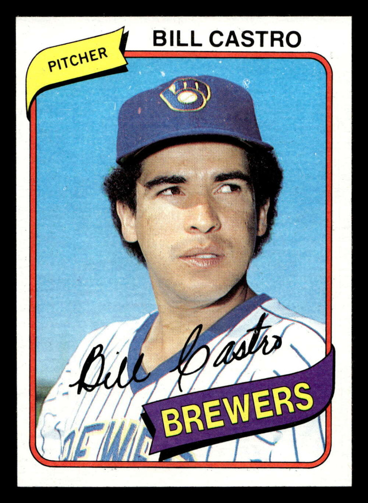 1980 Topps #303 Bill Castro Near Mint 