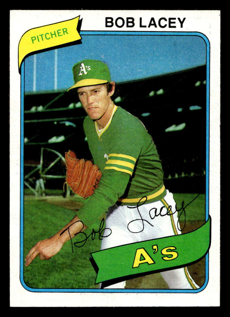 1980 Topps #316 Bob Lacey Near Mint+ 