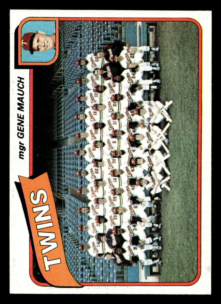 1980 Topps #328 Gene Mauch MG Near Mint 