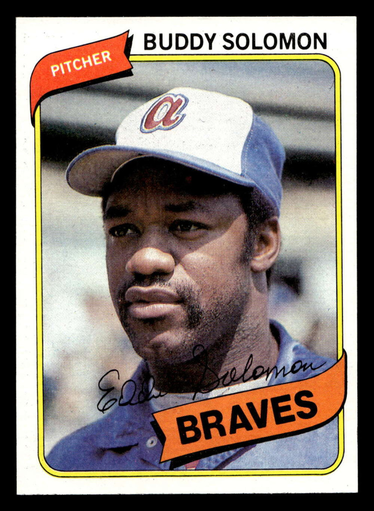 1980 Topps #346 Eddie Solomon Near Mint 