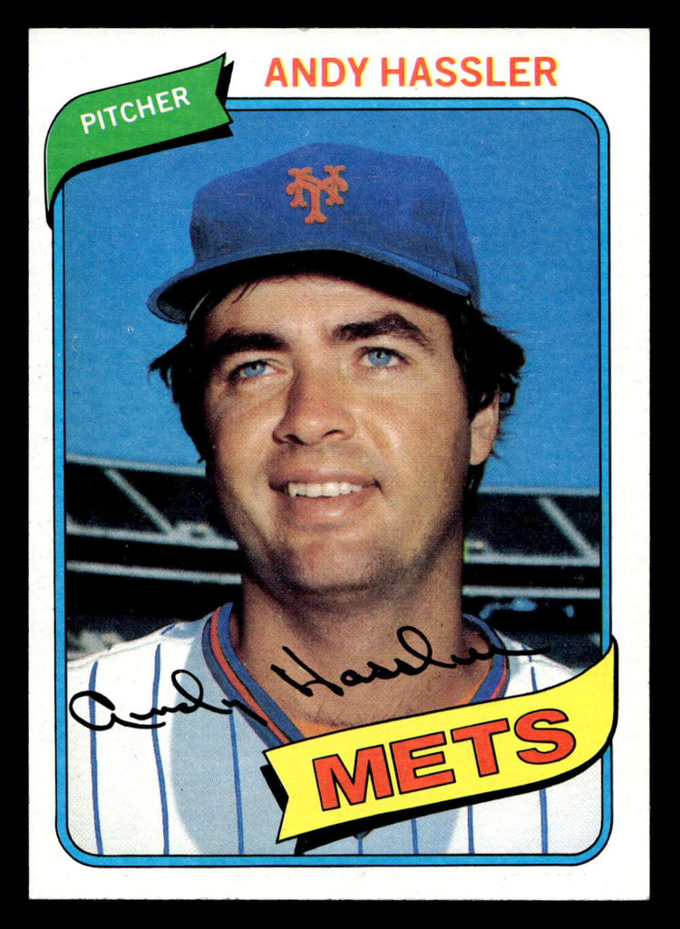 1980 Topps #353 Andy Hassler Near Mint+ 