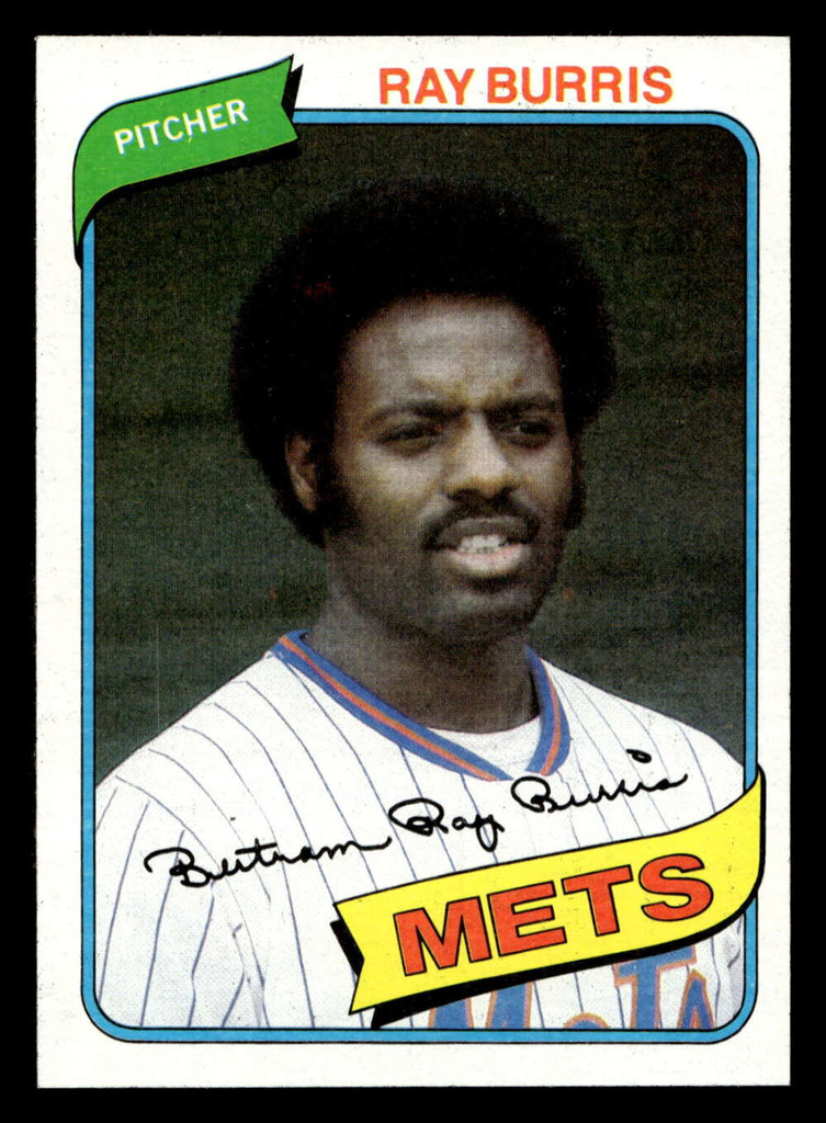 1980 Topps #364 Ray Burris Near Mint+ 