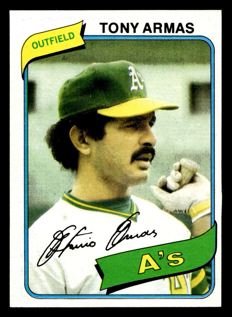 1980 Topps #391 Tony Armas DP Near Mint 
