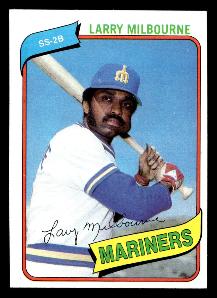 1980 Topps #422 Larry Milbourne Near Mint 