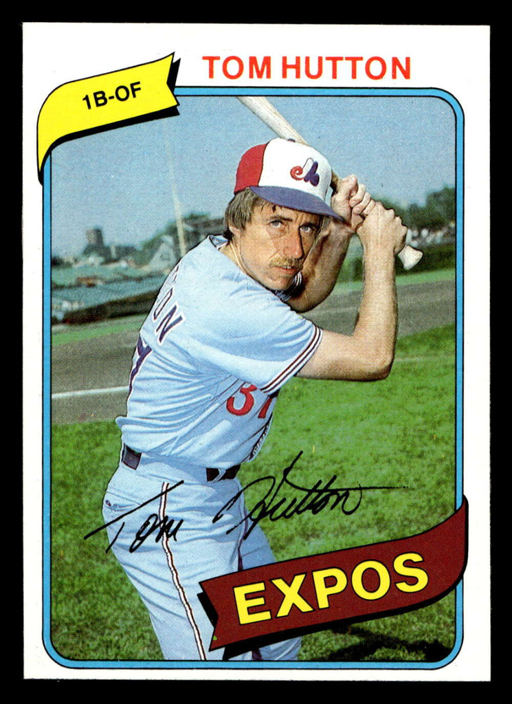 1980 Topps #427 Tom Hutton DP Near Mint 