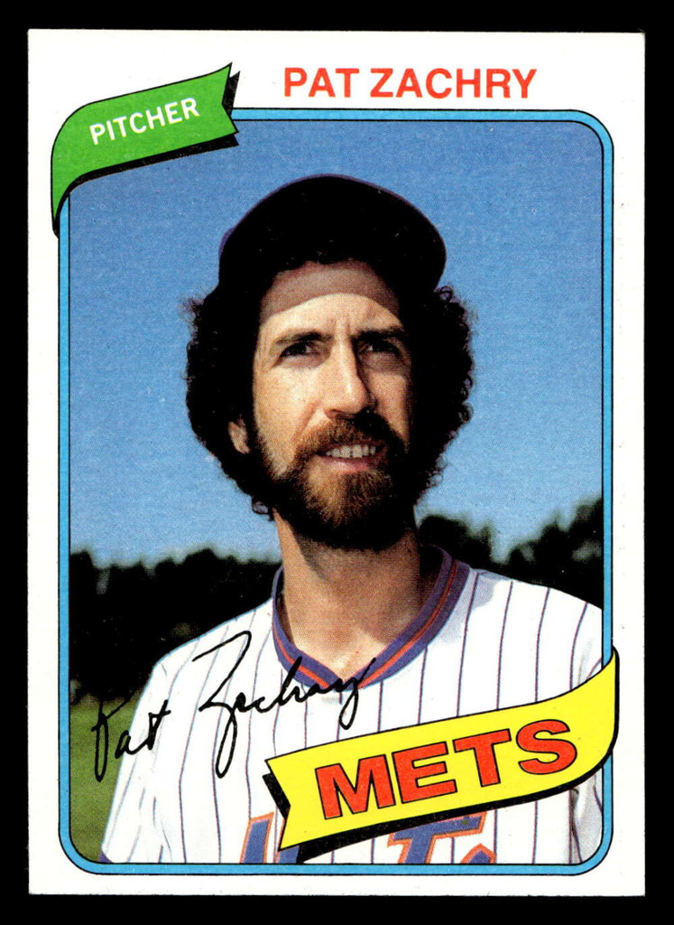 1980 Topps #428 Pat Zachry Near Mint+ 