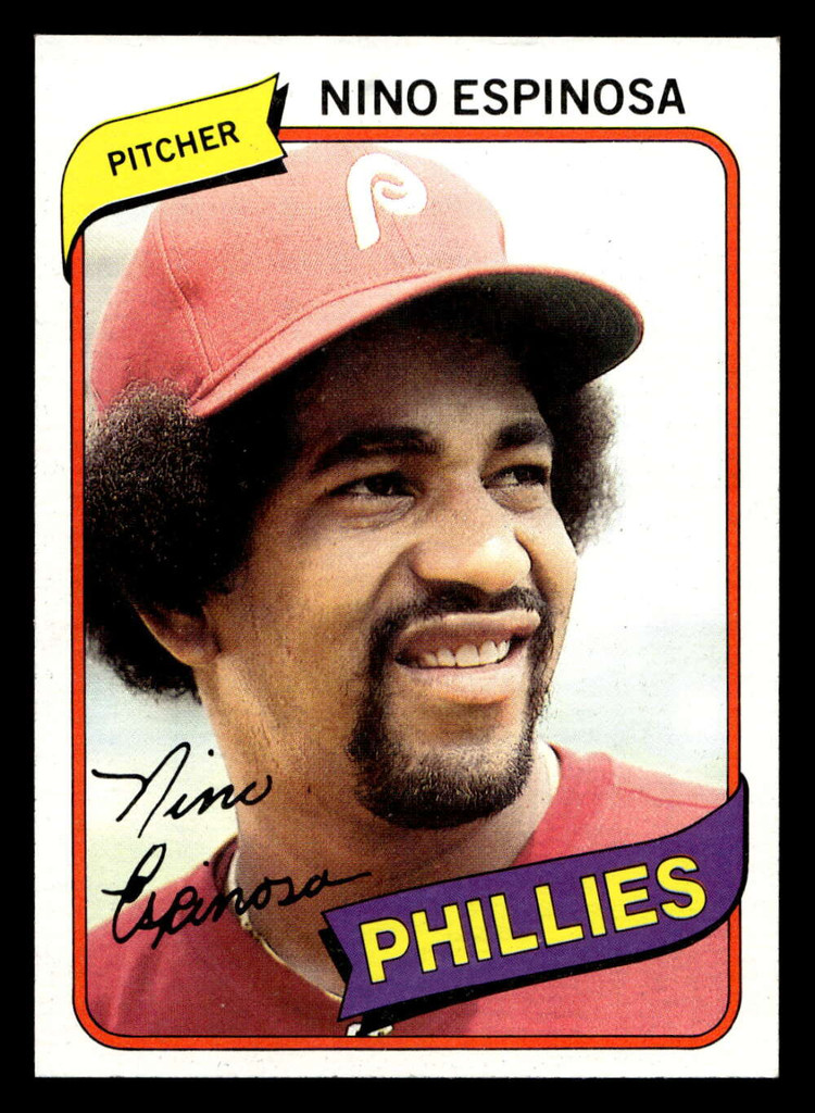 1980 Topps #447 Nino Espinosa Near Mint 