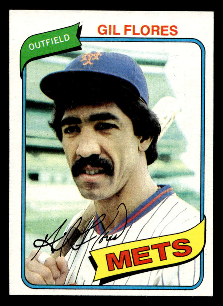 1980 Topps #478 Gil Flores Near Mint+ 