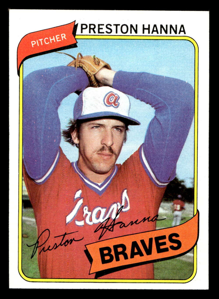 1980 Topps #489 Preston Hanna DP Near Mint 
