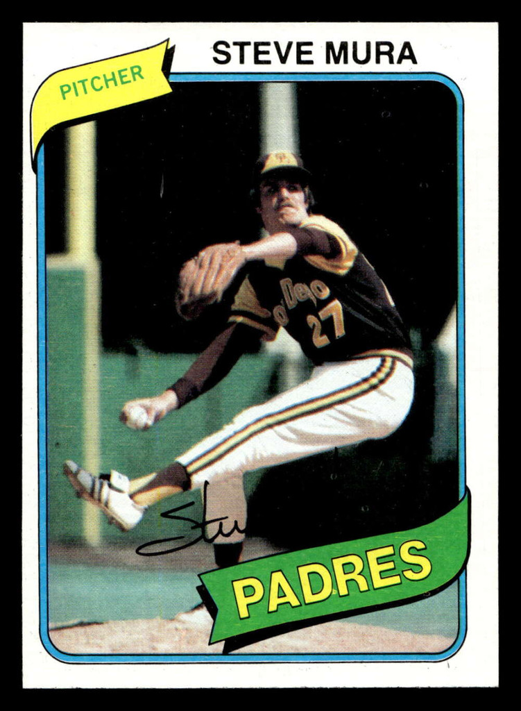 1980 Topps #491 Steve Mura DP Near Mint 
