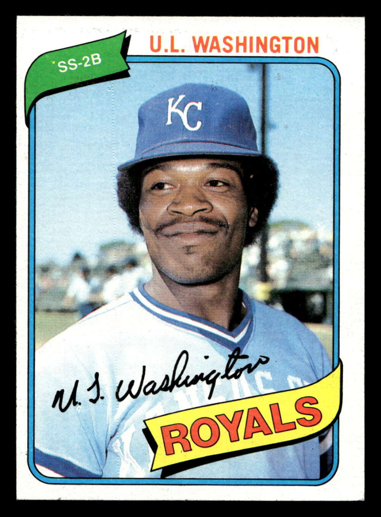 1980 Topps #508 U.L. Washington Near Mint 