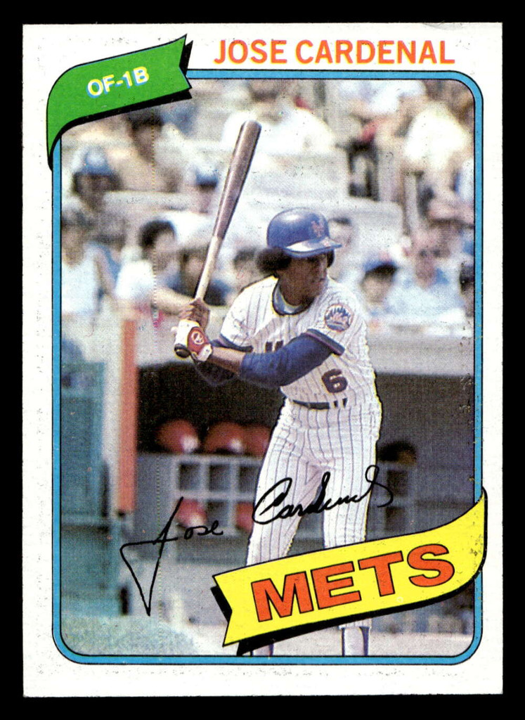 1980 Topps #512 Jose Cardenal Ex-Mint 