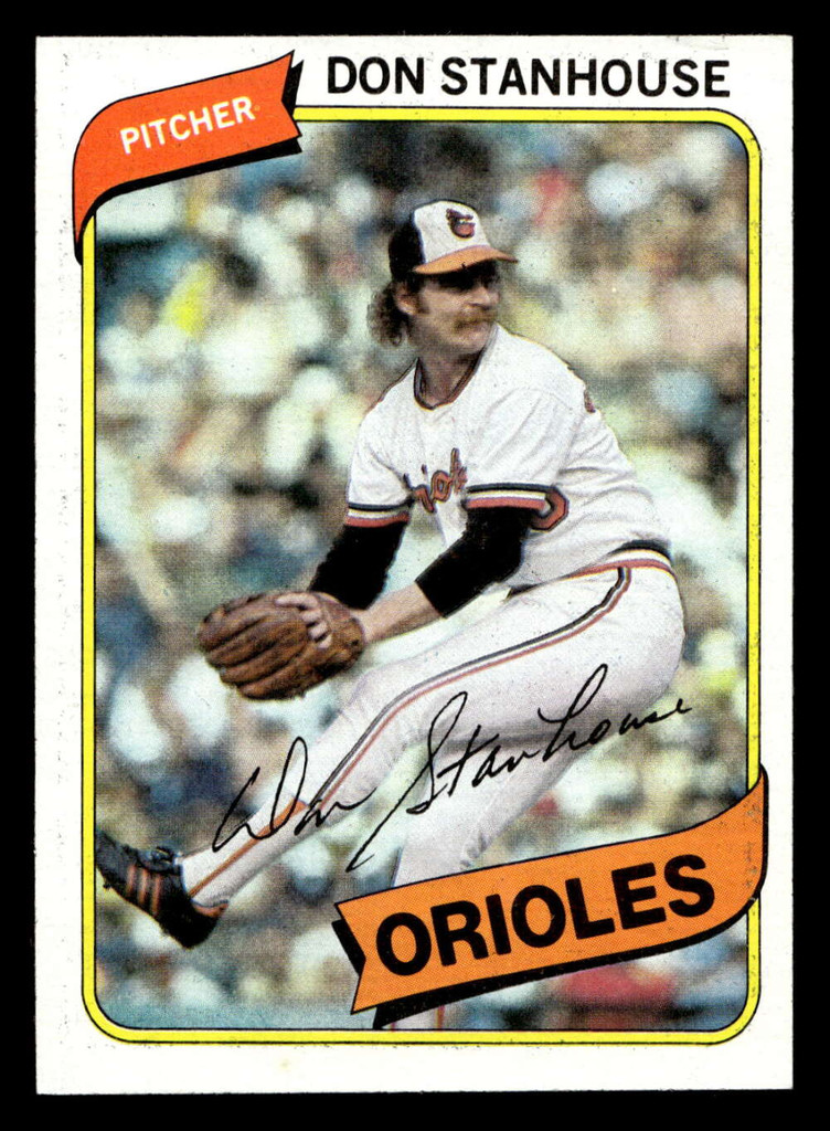 1980 Topps #517 Don Stanhouse Near Mint 