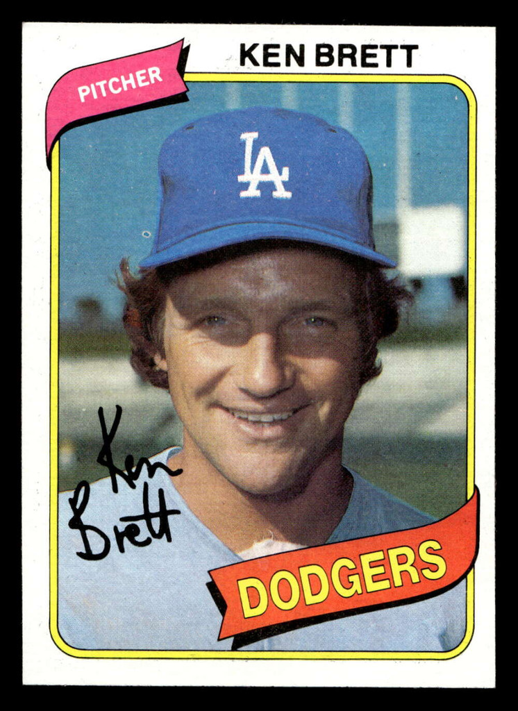 1980 Topps #521 Ken Brett Near Mint 