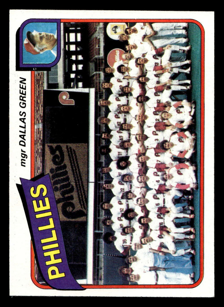 1980 Topps #526 Dallas Green MG Near Mint 