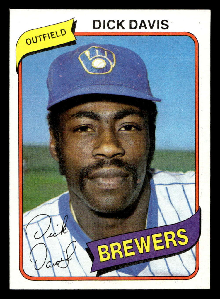 1980 Topps #553 Dick Davis Near Mint+ 