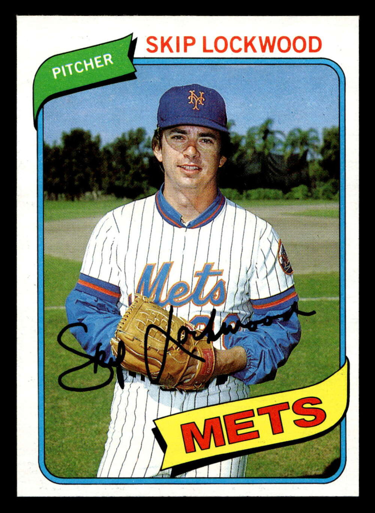 1980 Topps #567 Skip Lockwood Near Mint 