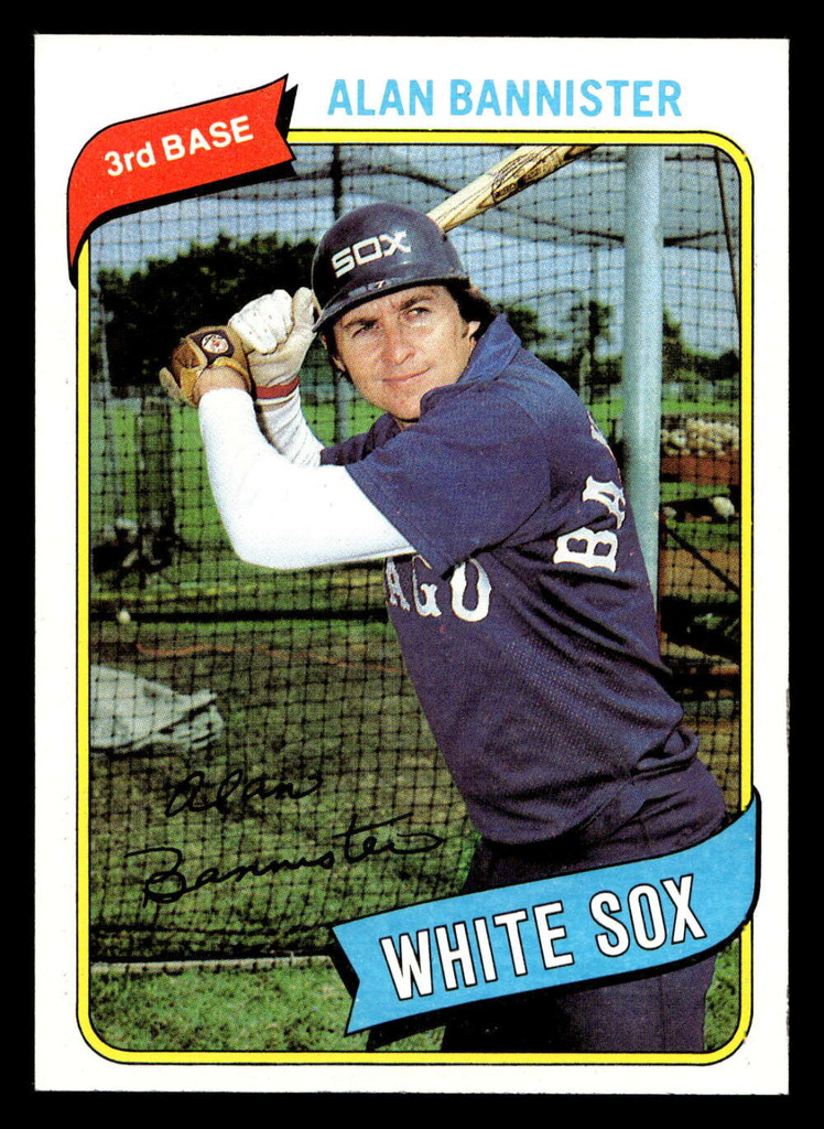 1980 Topps #608 Alan Bannister Near Mint 