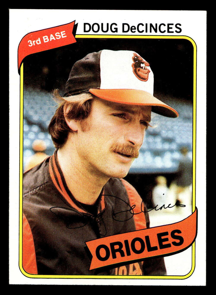 1980 Topps #615 Doug DeCinces Near Mint+ 