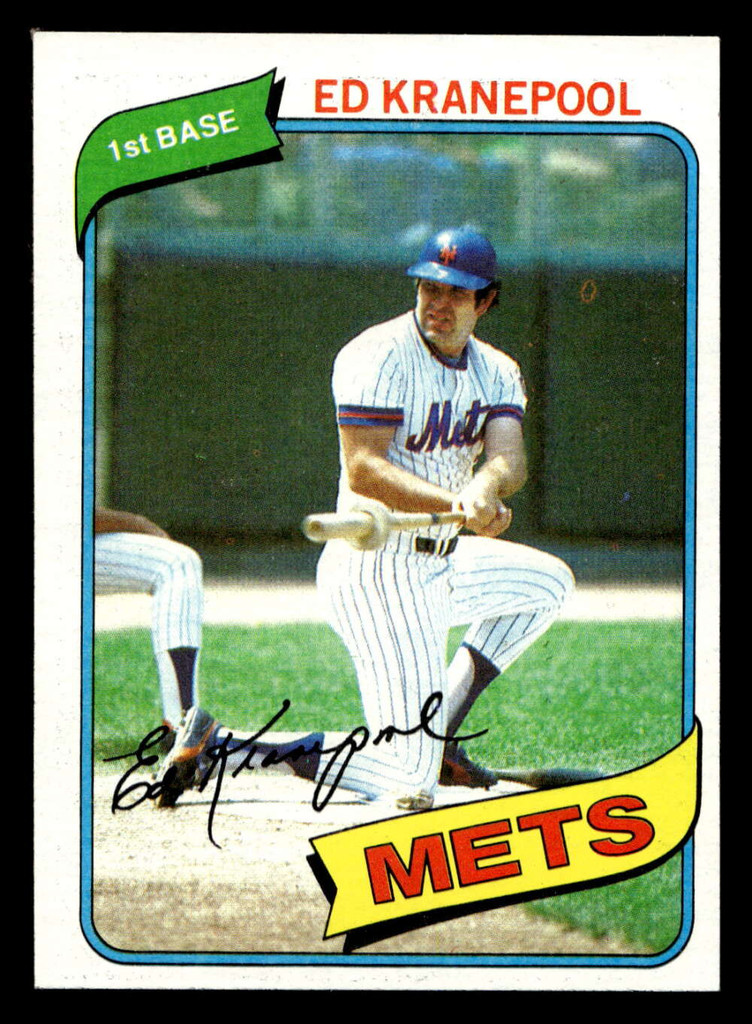 1980 Topps #641 Ed Kranepool Near Mint 