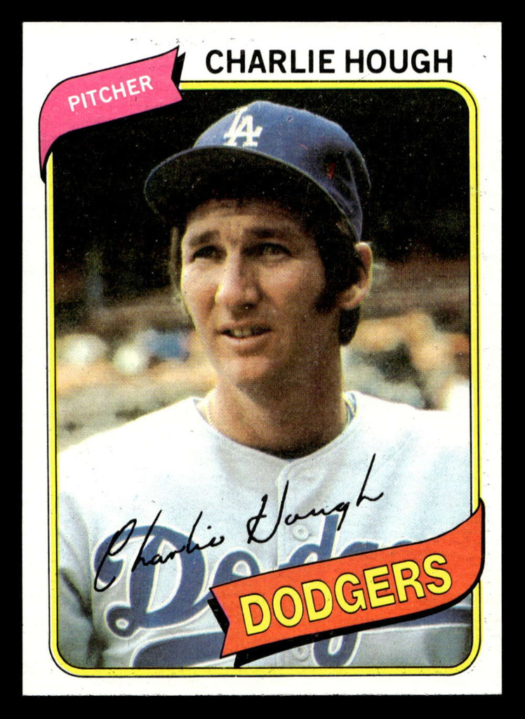 1980 Topps #644 Charlie Hough Near Mint+ 