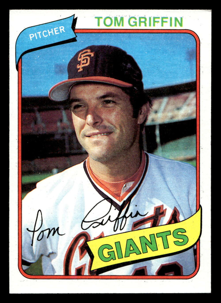 1980 Topps #649 Tom Griffin Ex-Mint 