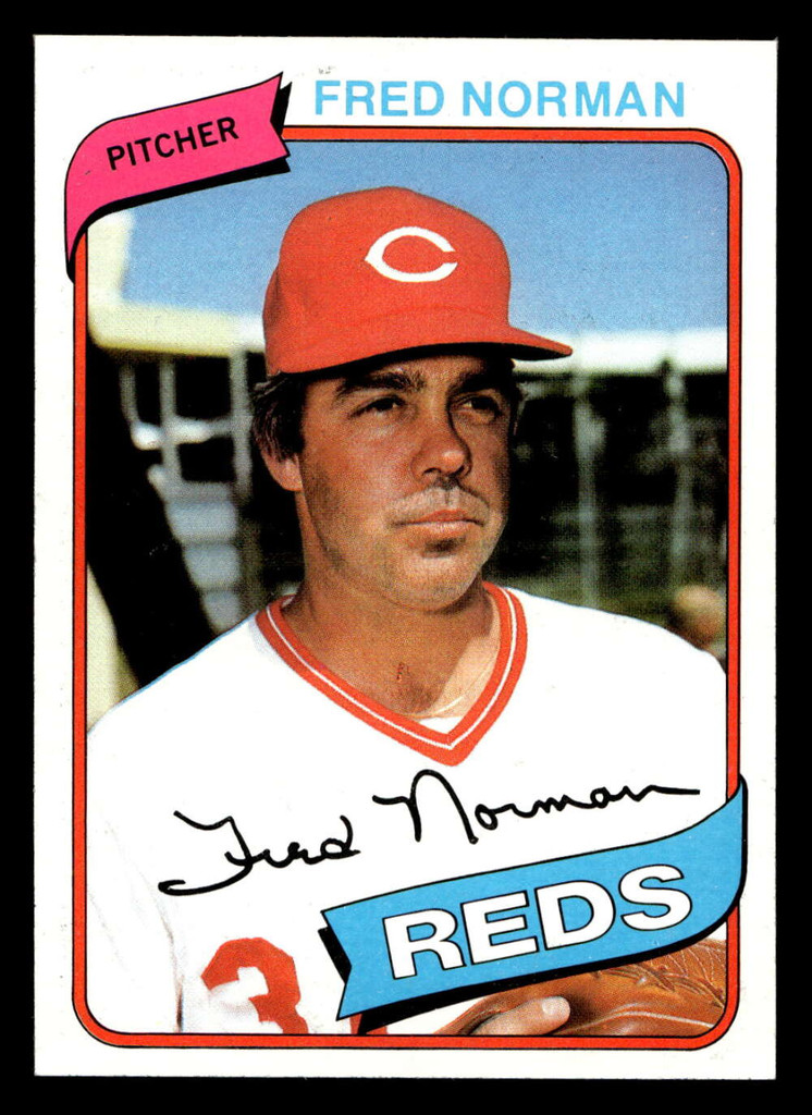 1980 Topps #714 Fred Norman Near Mint+ 