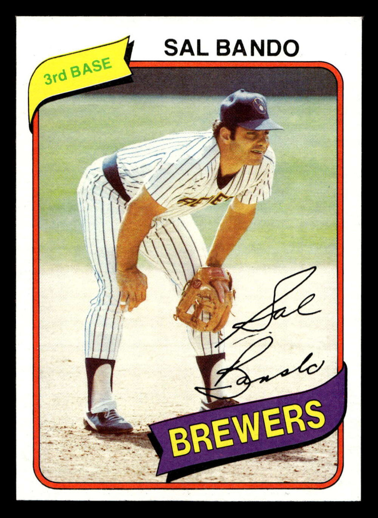 1980 Topps #715 Sal Bando Near Mint+ 