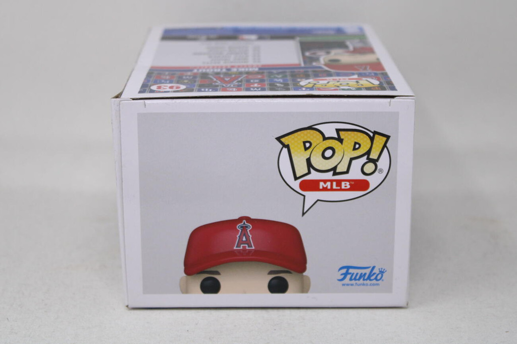 Mike Trout Funko Pop Signed PSA/DNA Authenticated Auto Angels 93 Vinyl Figure