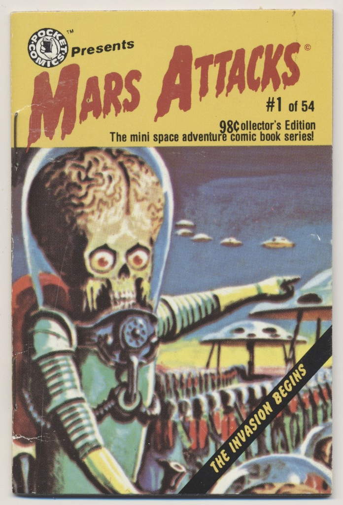 1984 Mars Attacks Mini Comic Book Series  #1 of 4  #*sku37233