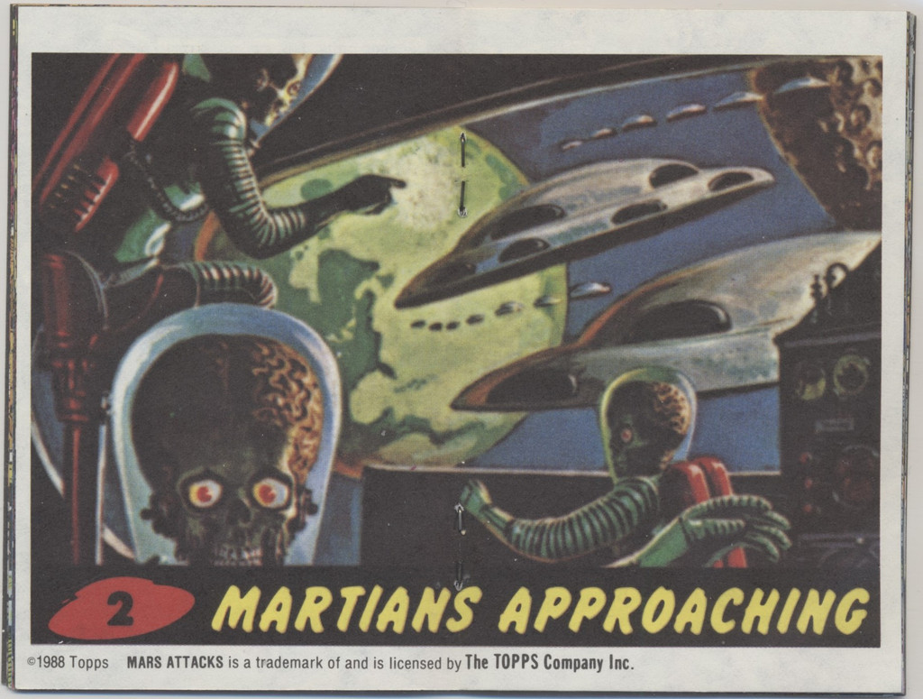1984 Mars Attacks Mini Comic Book Series  #2 of 4  #*sku37234