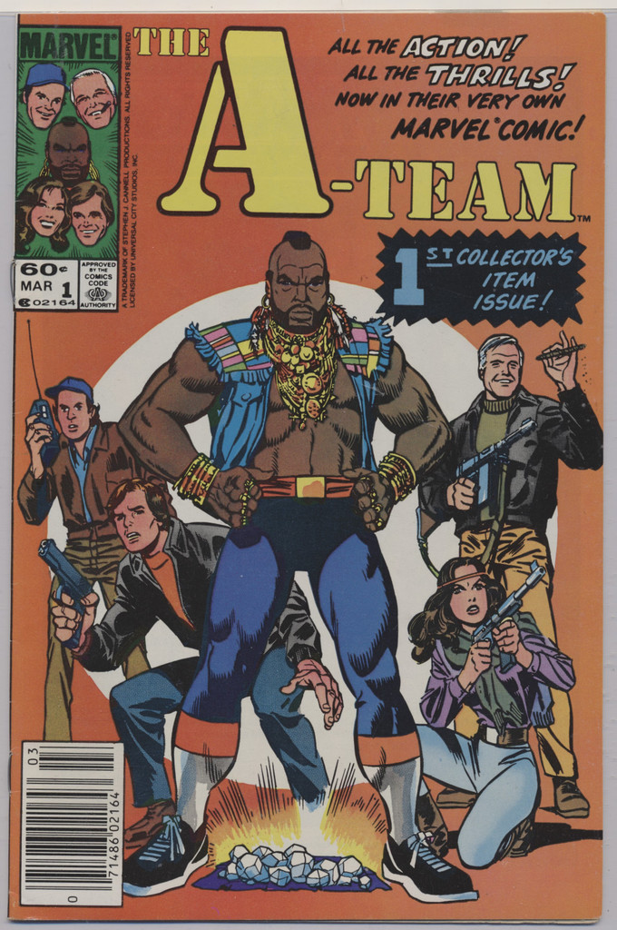 1984 Marvel Comic #1 Issue The A-Team  #*sku37239
