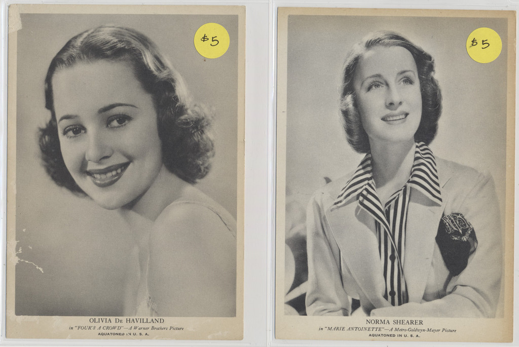 circ. 1940's Movie Stars (5" x 7")  30 different   #*sku37304
