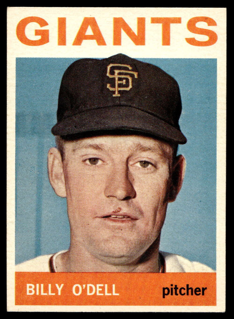1964 Topps #18 Billy O'Dell Ex-Mint  ID: 523719