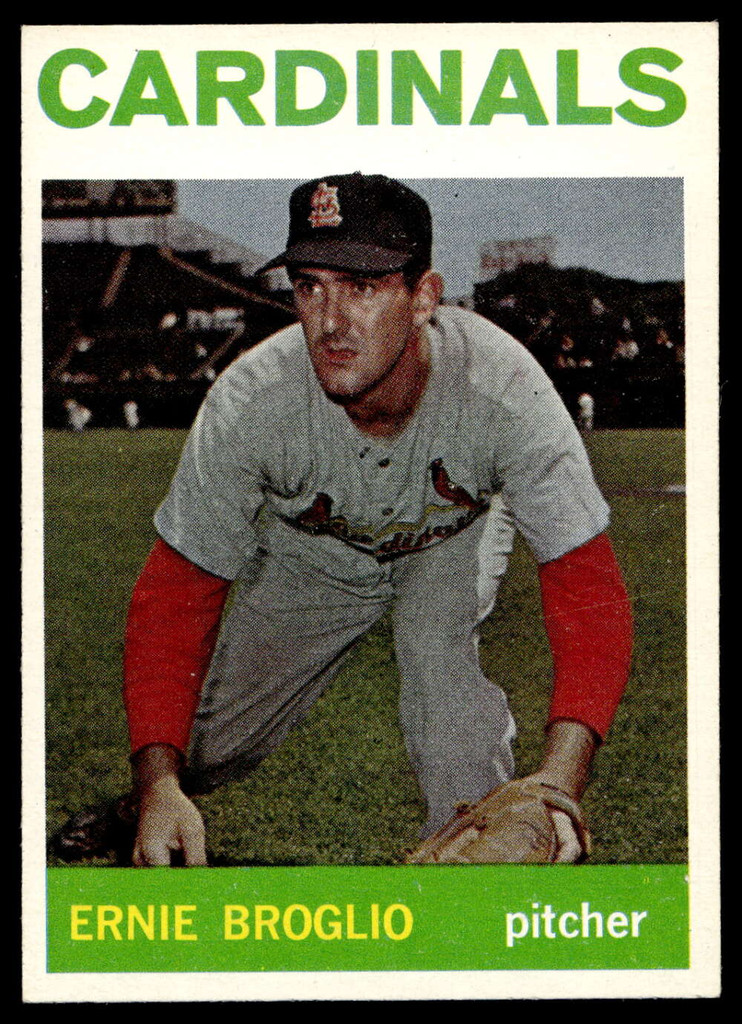 1964 Topps #59 Ernie Broglio Near Mint  ID: 523746