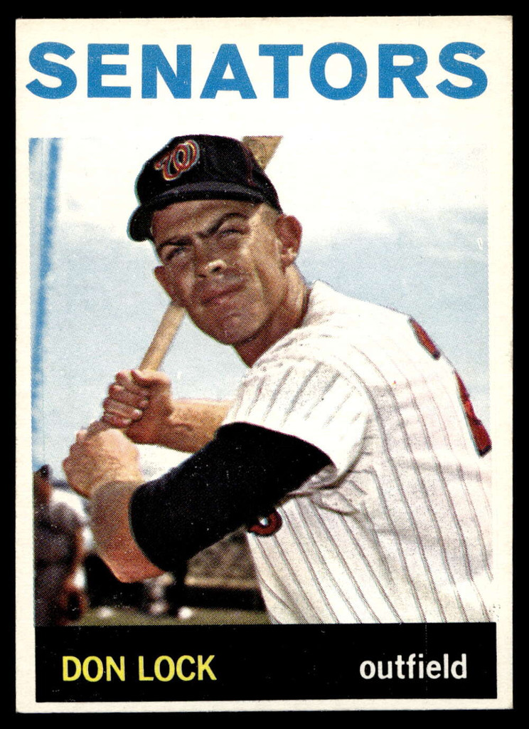 1964 Topps #114 Don Lock Ex-Mint  ID: 523783