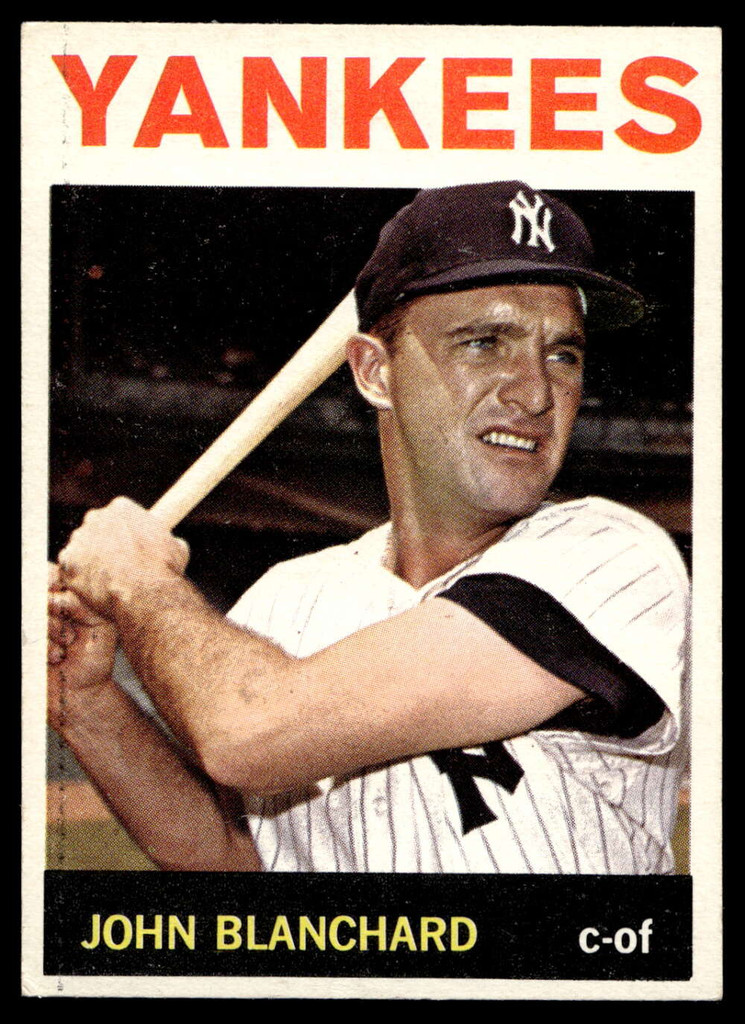 1964 Topps #118 John Blanchard Excellent+  ID: 523787