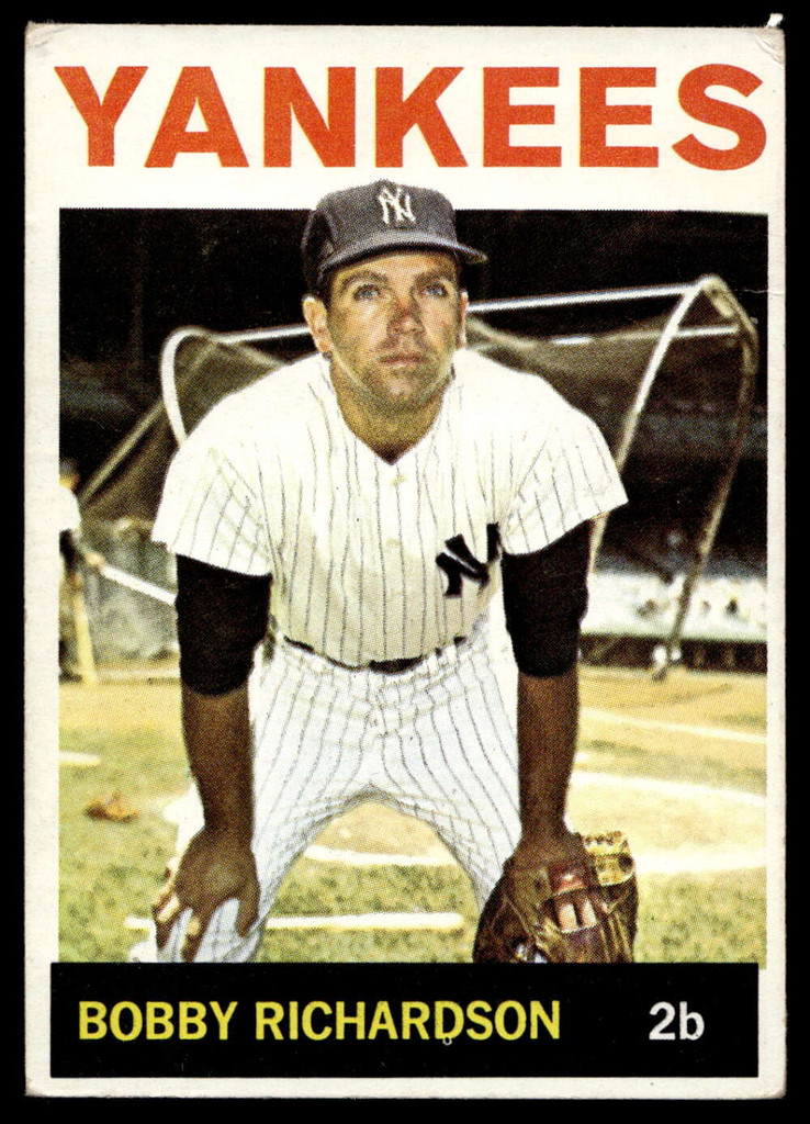 1964 Topps #190 Bobby Richardson Very Good  ID: 523835