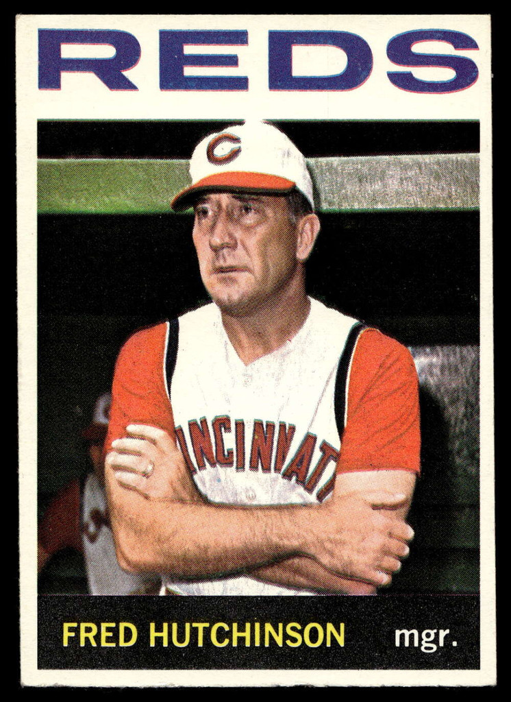1964 Topps #207 Fred Hutchinson MG Very Good 