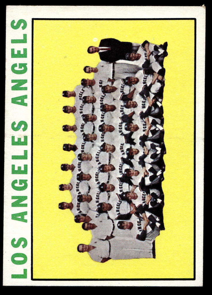 1964 Topps #213 Angels Team Ex-Mint  ID: 523852